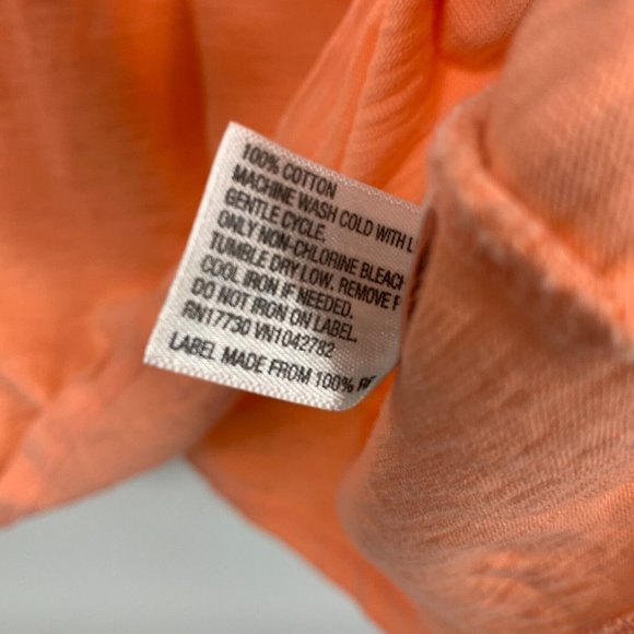 Universal Thread T-Shirt Dress Coral Orange Short Sleeve NWT - Picture 8 of 11